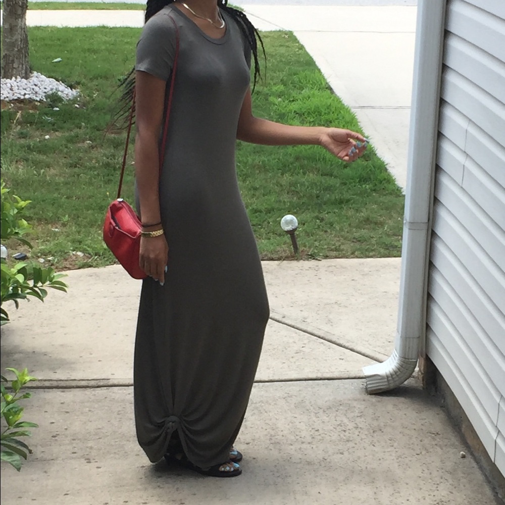 Floor-Length Maxi Dress